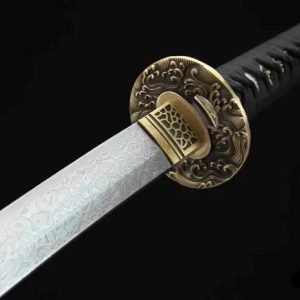 Katana Hashima (Damascus Steel)