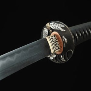Katana Gujo (Blunt Damascus Steel & Genuine Hamon)