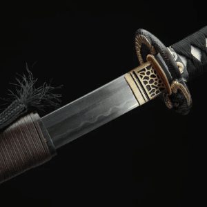 Katana Kani (Blunt Damascus Steel with Genuine Hamon)