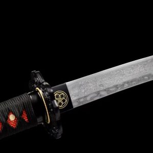 Kikuchi Katana (Blunt Damascus Steel)