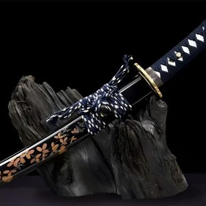 Tanto Awara (Hammered Damascus Steel)