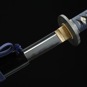 Katana Ishikari (Blunt Damascus Steel & Genuine Hamon)